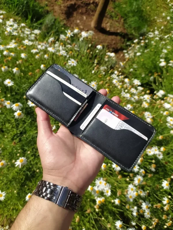 JEZF5518 portefeuille en cuir