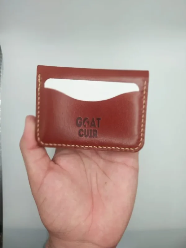 portefeuille en cuir